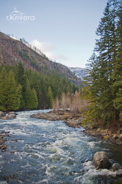 eastern washington, mountains, photography, icicle river, river